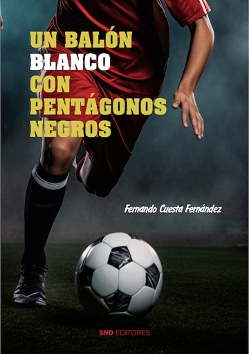 Un baln blanco con pentgonos negros