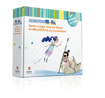 Aprn a llegir amb els llibres en MAJSCULA de Locomotora