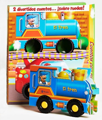 Cuentos Con Ruedas (el Tren + El Coche De Carreras) 