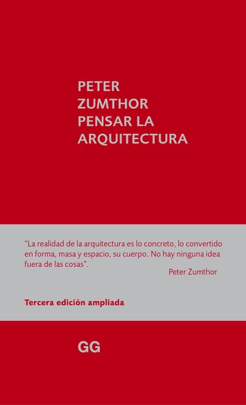 Pensar la arquitectura 