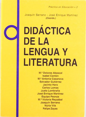 Didctica de la lengua y la literatura