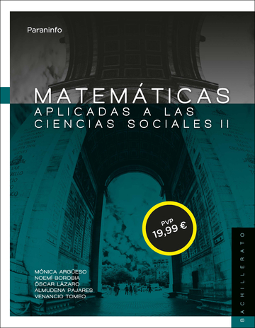 Matemticas II para Ciencias Sociales. 2 Bachillerato (LOMCE)