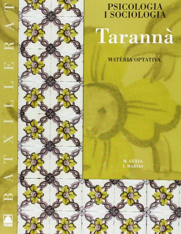 Tarann. Psicologia i Sociologia. Batxillerat