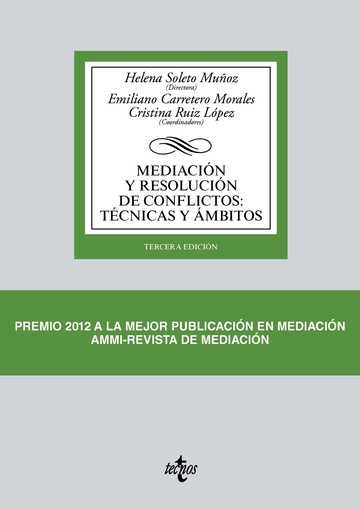 Mediacin y resolucin de conflictos: tcnicas y mbitos 
