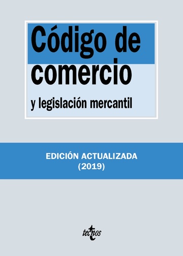 Cdigo de comercio y legislacin mercantil