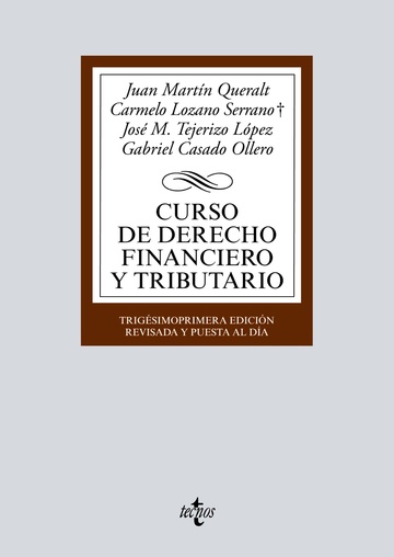 Curso de derecho financiero y tributario
