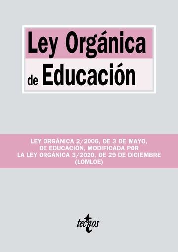 Ley orgnica de educacin