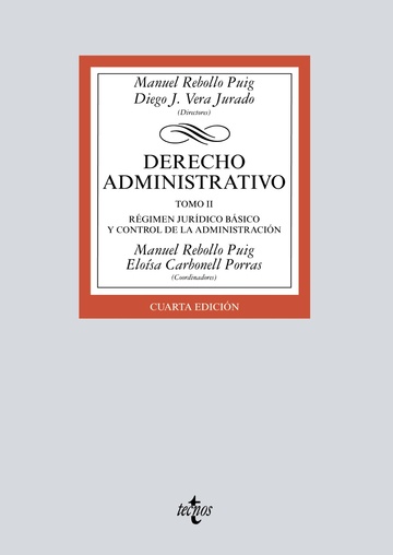 DERECHO ADMINISTRATIVO TOMO II 4 ED 2021