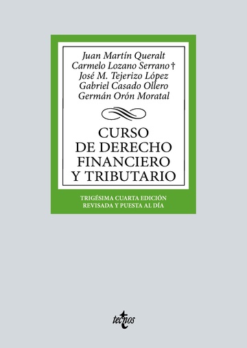 Curso de derecho financiero y tributario
