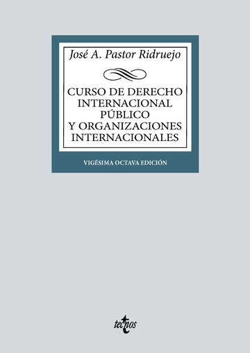 Curso de derecho internacional pblico y de organizaciones internacionales