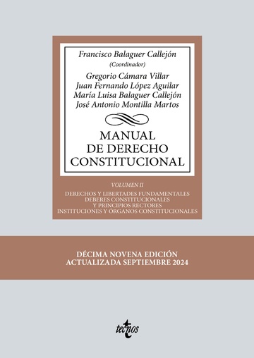 Manual de Derecho Constitucional