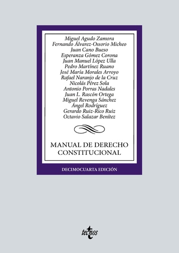 Manual de derecho constitucional