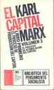 El Capital. Libro primero, vol. 3.