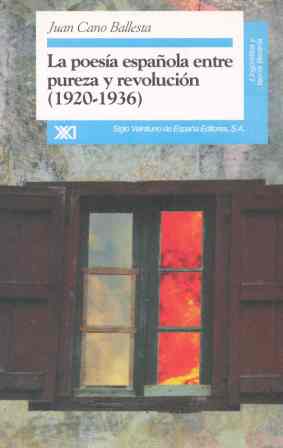 La poesa espaola entre pureza y revolucin. (1920-1936)