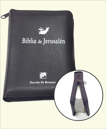 Biblia de jerusaln modelo bolsillo con cremallera