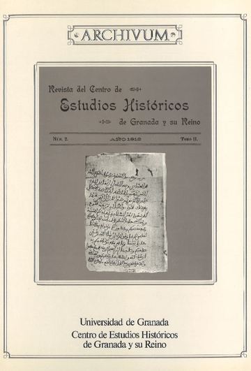 Revista del Centro de Estudios Histricos de Granada y su Reino