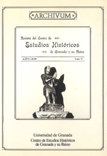 Revista del centro de estudios histricos de Granada y su reino