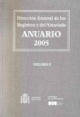 Anuario Direccin General de los Registros y del Notariado 4 Volmenes + CD
