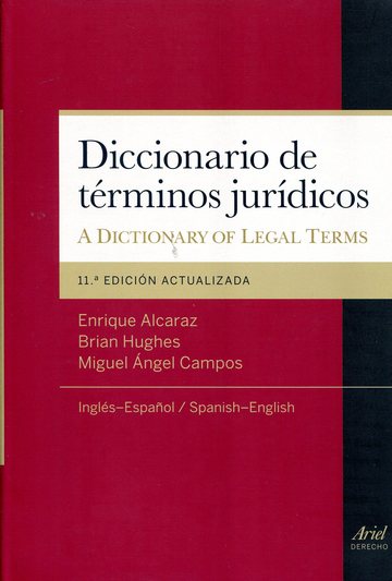 Diccionario de trminos jurdicos = A dictionary of legal terms
