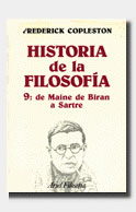Historia de la filosofa 9: De Maine de Biran a Sartre