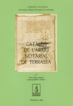 Catleg de l'Arxiu Notarial de Terrassa