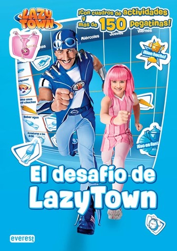 Lazy Town. Libro de actividades con pegatinas y pster