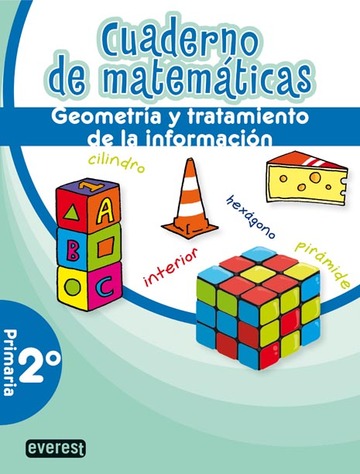 Cuaderno de Matemticas. 2 Primaria. Geometra y tratamiento de la informacin