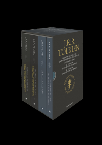 Estuche Tolkien 2 (Silmarillion, Cuentos Inconclusos, H Tierra Media 1 y 2)