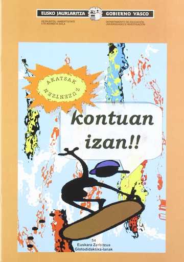 Kontuan izan!!
