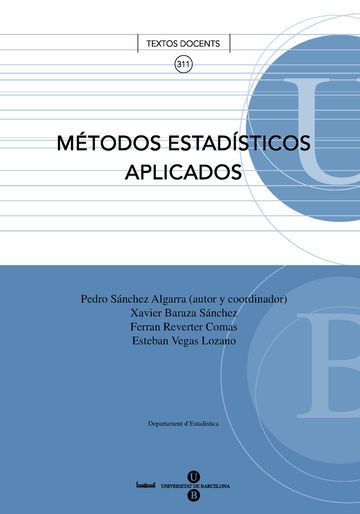 Mtodos estadsticos aplicados