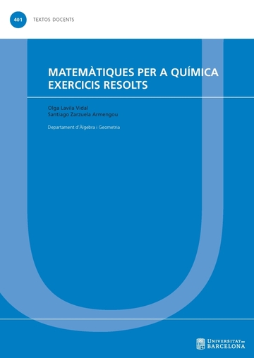 Matemã tiques per a quã­mica. exercicis resolts