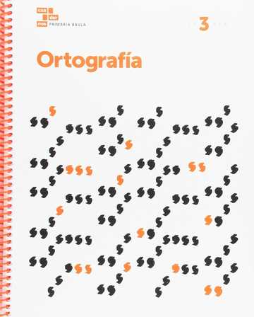 Ortografa 3 Primaria Baula