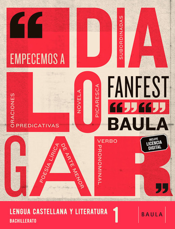 Lengua castellana y literatura 1 Bachillerato LA Fanfest