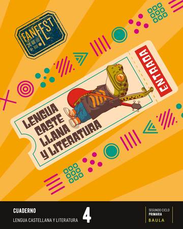 Cuaderno Lengua castellana y literatura 4 Primaria Fanfest