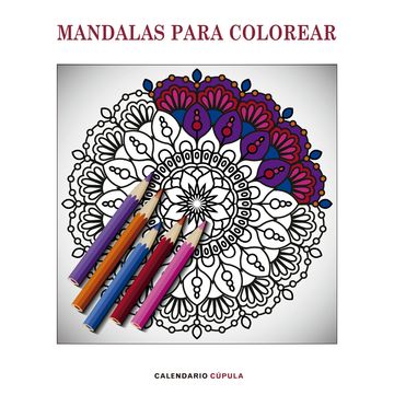 Calendario mandalas para colorear 2019