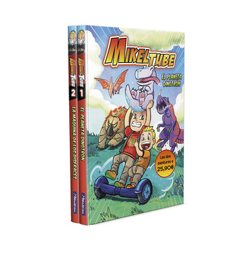 Pack MikelTube: El planeta Dinotrn | La mquina de los disfraces (MikelTube 1 y 2)