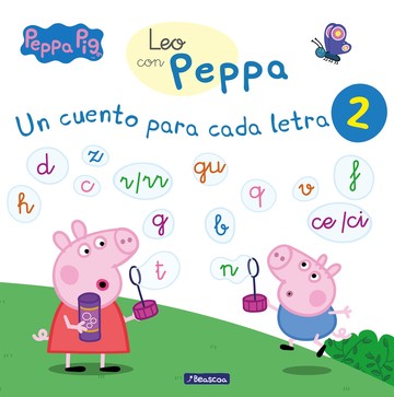 Leo con peppa pig 3-4 - un cuento para cada letra: t, d, n, f, r/rr, h, c, q, p,