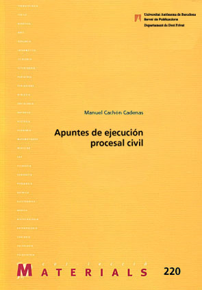 Apuntes de ejecucin procesal civil