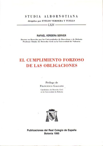 Cumplimiento forzoso de las obligaciones,el