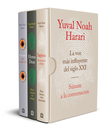 Estuche harari. contiene: sapiens | 21 lecciones para el siglo xxi | homo deus