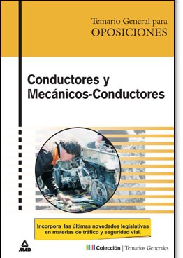Conductores y mecanicos conductores temario general para oposiciones