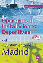Operarios de Instalaciones Deportivas del Ayuntamiento de Madrid. Test