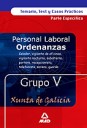 Ordenanzas Xunta de Galicia Grupo V Temario, Test y Casos Prcticos