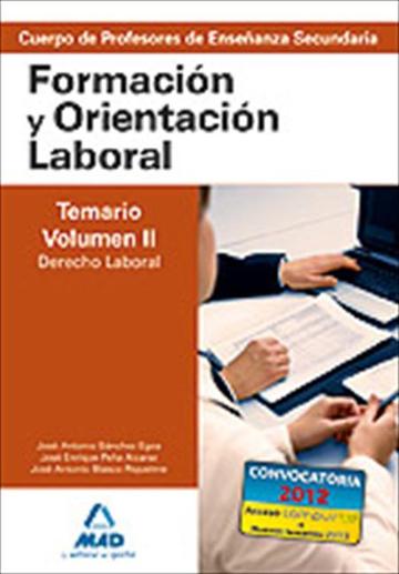 Formacion y orientacion laboral temario vol