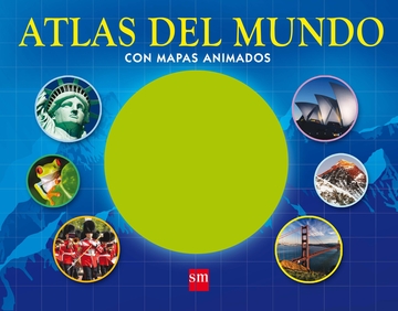 Atlas del mundo con mapas animados