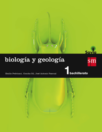Biologa y geologa. 1 bachillerato. savia 