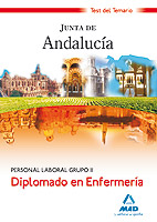 Diplomado en Enfermera. Personal Laboral Grupo 2 de la Junta de Andaluca. Test del Temario