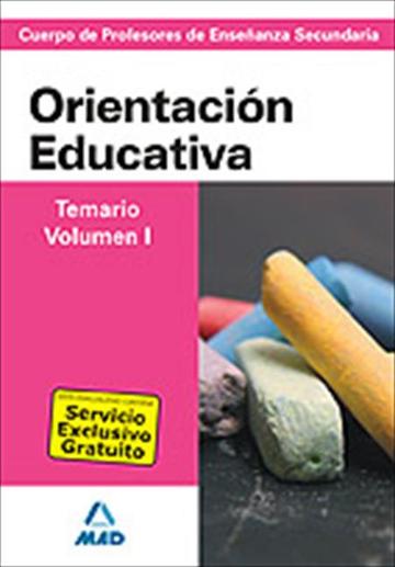 Orientacion educativa temario volumen i