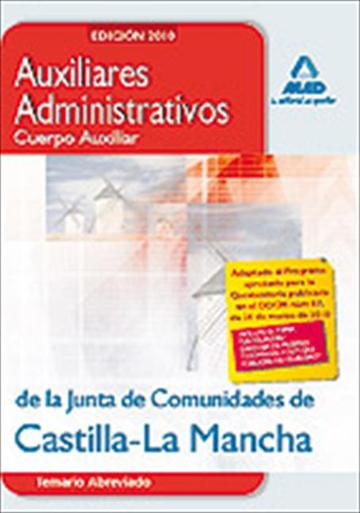 Temario abreviado auxiliares administrativos de la junta de comunidades de c