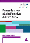 Exmenes resueltos de pruebas de acceso a ciclos formativos de grado medio. Anda